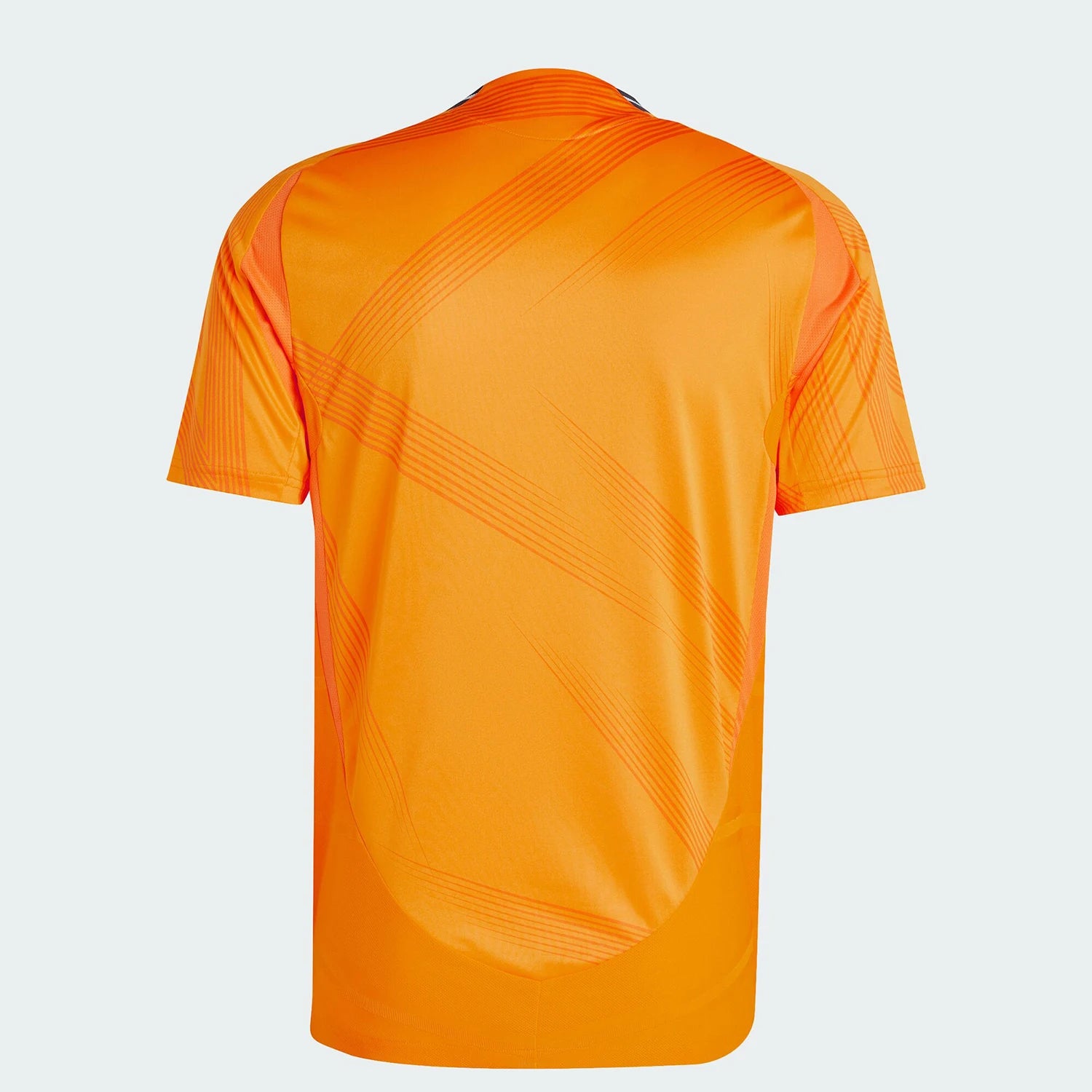 Adidas oficial genuíno 2024 nova moda masculina em torno do pescoço fino ajuste manga curta camiseta iz1642