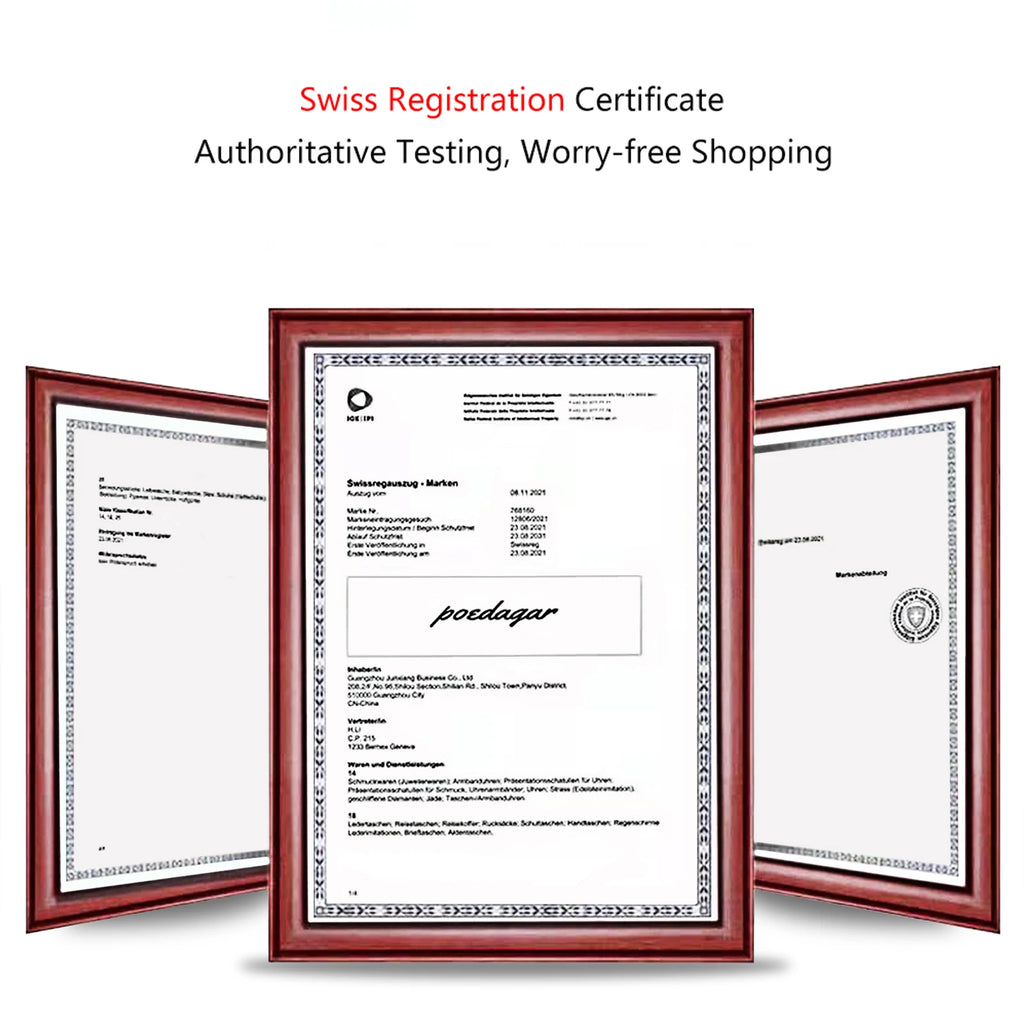 Poedagar relógio original de luxo para homem, cronógrafo, à prova d'água, luminoso, relógio masculino de quartzo, aço inoxidável